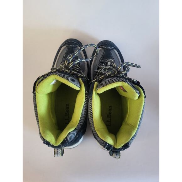LL Bean Tek 2.5 Boots Womens Size 7 Medium Blue Green Trail Hiking - Picture 7 of 9